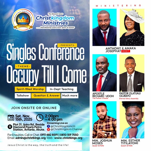 Singles Conference 2025